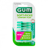 GUM SOFT PICKS FLEX MINT 40 UNIDADES