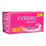 INDASEC DISCREET MAXI 15 UNIDADES