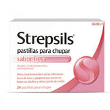 STREPSILS 24 PASTILLAS PARA CHUPAR FRESA