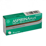 ASPIRINA PLUS 500/50mg 20 COMPRIMIDOS