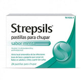 STREPSILS 24 PASTILLAS PARA CHUPAR MENTA