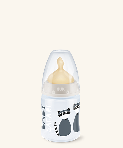 NUK BIBERON SAFARI TETINA LATEX 150ml 0-6 MESES TALLA M