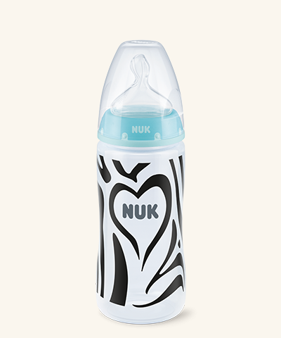 NUK BIBERON SAFARI SILICONA 300ml 0-6 MESES TALLA M