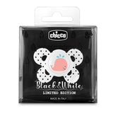 CHICCO CHUPETE BLACK & WHITE 0-6 MESES