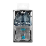 CHICCO BIBERON BLACK & WHITE 150ml +0 MESES