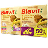 BLEVIT PLUS 8 CEREALES Y GALLETAS 600gr DUPLO