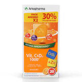 ARKOPHARMA VITAMINA C & D3 1000 + ZINC 20 COMPRIMIDOS DUPLO