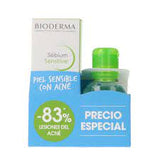 BIODERMA PACK PIEL SENSIBLE Y ACNE: SEBIUM SENSITIVE 30ml +SEBIUM H2O AGUA MICELAR 100ml