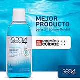 SEA4 CUIDADO TOTAL COLUTORIO 100ml + PASTA 75ml PACK PROMOCIONAL