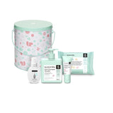 SUAVINEX SET BEBE MINT & ROSA CUBO METAL