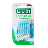 GUM SOFTPICKS ADVANCED SMALL 30 UNIDADES