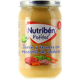 NUTRIBEN POTITO DE JAMON Y TERNERA CON MENESTRA DE VERDURAS 235gr