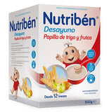 NUTRIBEN PAPILLA TRIGO Y FRUTAS 600gr