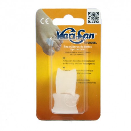 VARISAN SEPARA DEDOS HYDROGEL TALLA MEDIANA 2 UNIDADES
