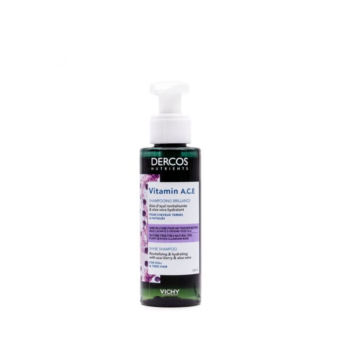 VICHY DERCOS NUTRIENTS VITAMINAS A.C.E.  CHAMPU 100ml